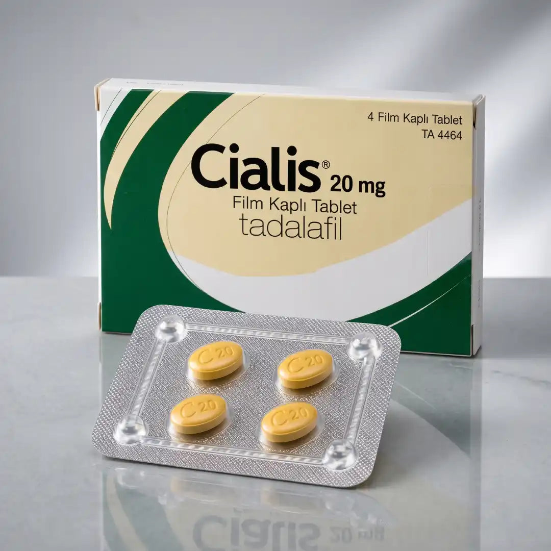 Cialis 20 mg (4 tabletės)