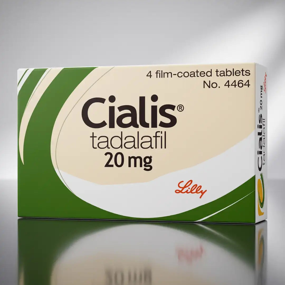Cialis 20 mg (4 tabletės)