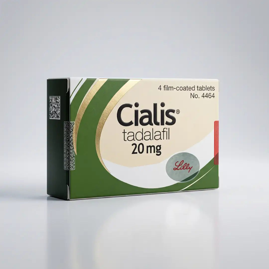 Cialis 20 mg (4 tabletės)