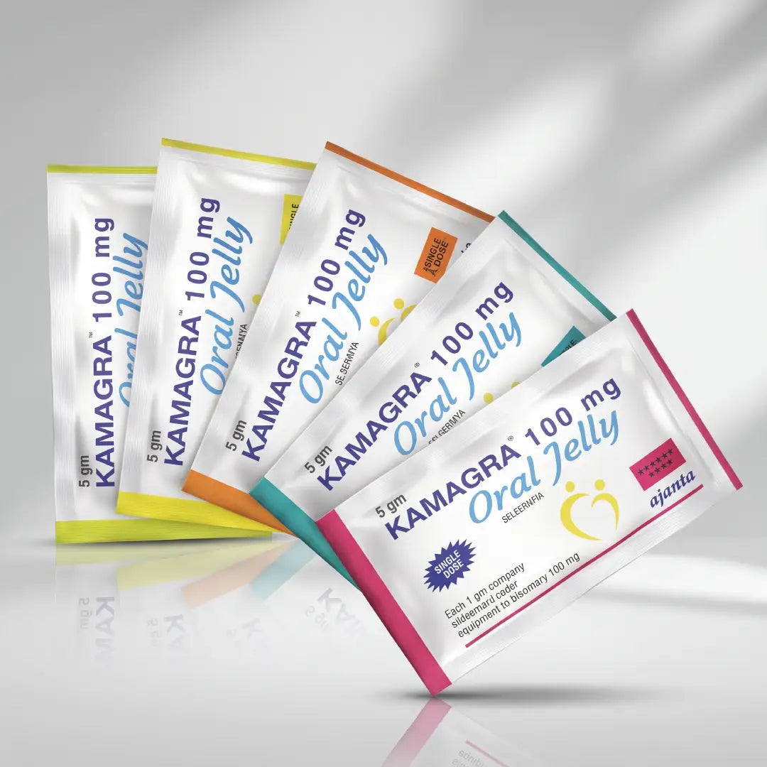 Kamagra Oral Jelly 100 mg (skonių mišinys)