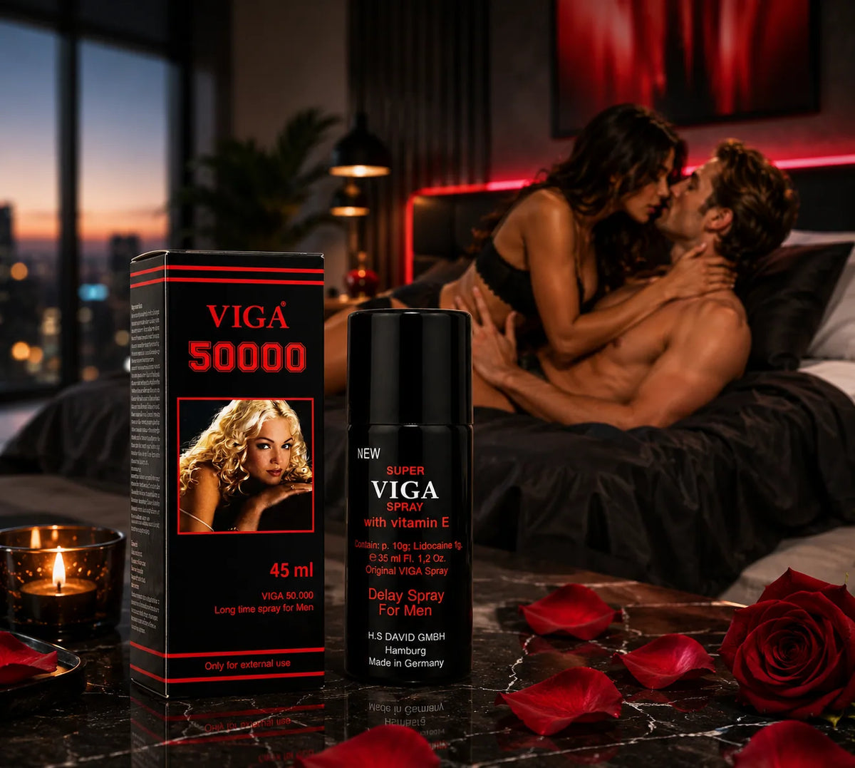 Viga 50000 Long Time Spray 45 ml (tik išoriškai)